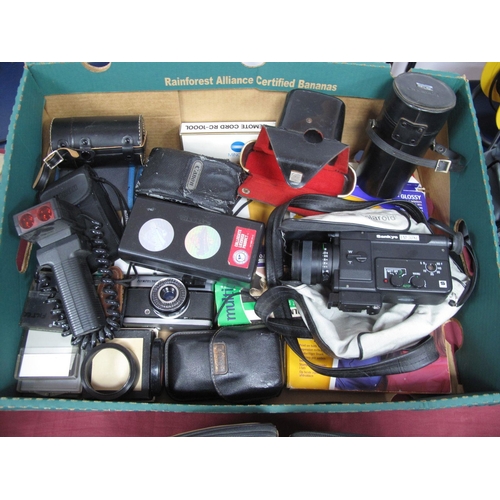 739 - Camera Cleaning Kits, picture paper filters, Olympus camera AM100, Olympus Trip 35, Sanko EM-30XI vi... 