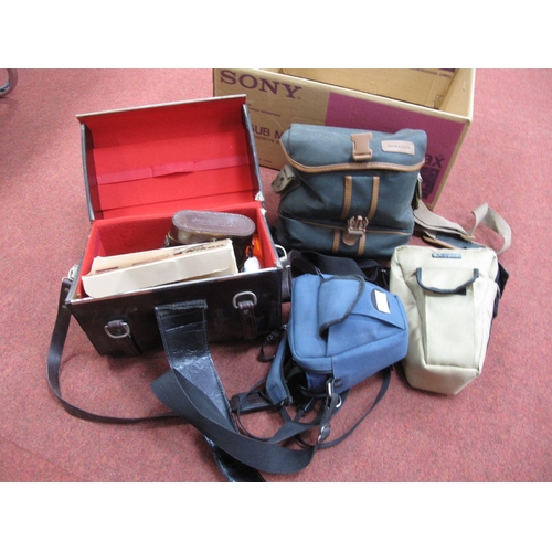 747 - Camera, Spares, Parts, Accessories, Filters, Camera Bags, Minolta X-300 camera with Minolta MD zoom ... 