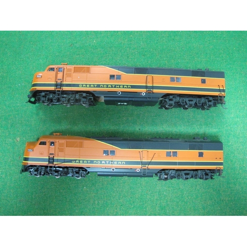 318 - Two Life Like 'HO' Gauge U.S.A. Outline EMD F7 