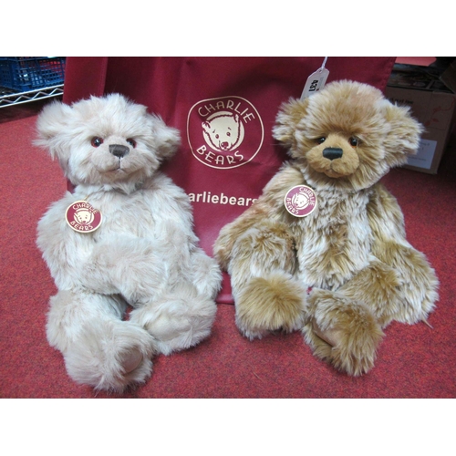 437 - Two Charlie Bears - CB193747B Clara, and CB193747C Heather, Consecutive bears, with 