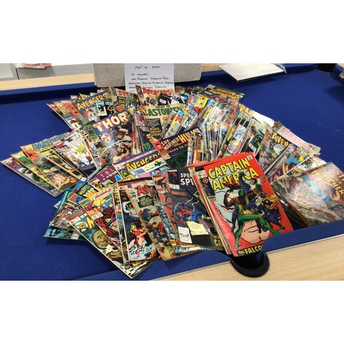 303 - Over 200 Marvel Comics from 1960 to 1990s to include Captain America, Strange Tales, Spider-Man, Tal... 