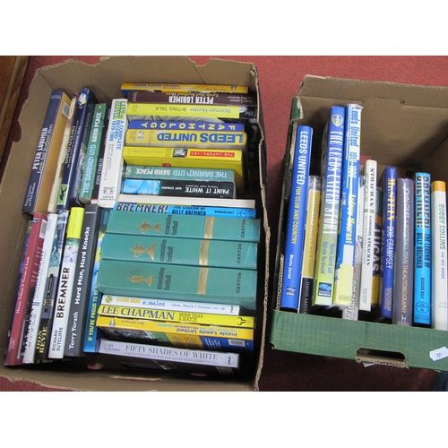 Leeds United Books, including Bremner, Peter Lorimer, A Complete Record