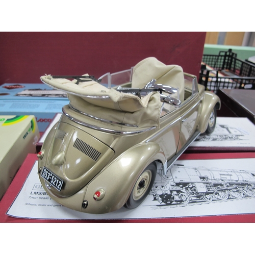 337 - Five Boxed Diecast Vehicles, to include Sunstar 1953 Volkswagen Kafer Cabriolet, Corgi CC20503 Barre... 