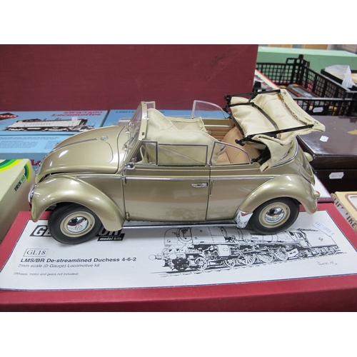 337 - Five Boxed Diecast Vehicles, to include Sunstar 1953 Volkswagen Kafer Cabriolet, Corgi CC20503 Barre... 