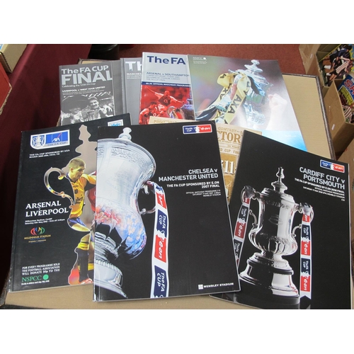 754 - F.A Cup Final Programmes 2000-2009. (10)