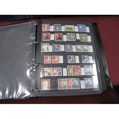 498 - Germany - A Collection of West Germany Stamps, 1949-1990's on Hagner leaves, mainly mint very high c... 