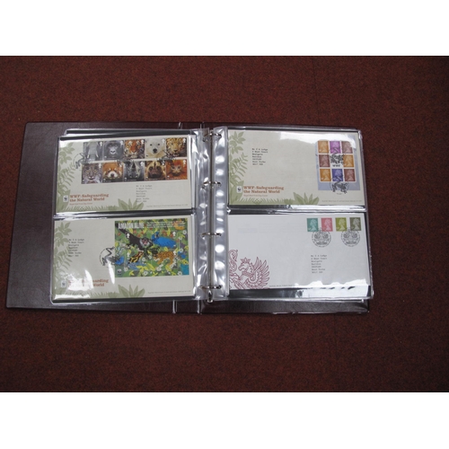 324 - Over Three Hundred G.B Decimal FDC's, from 2010-July 2021, in six Royal Mail cover albums.