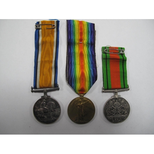 494 - British War Medals: WWI British War Medal and Victory Medal awarded to worker Audrey M Northcote 458... 