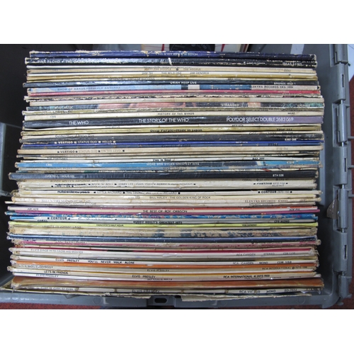 335 - A Mixed Collection of Over Sixty LPs and Approximately Fifty 7