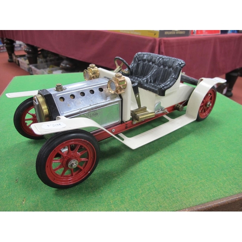 316 - A Mamod SAI Steam Roadster Car, with burner, steering control rod and funnel not present, unboxed, s... 