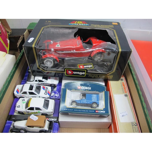 336 - A Quantity of Diecast Model Vehicles, by Corgi, Burago and other including Burago #COD.3014 Alfa Rom... 