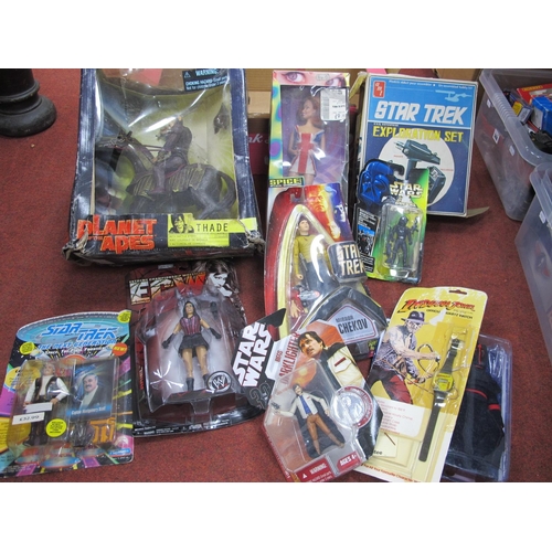 358 - A Quantity of Mostly TV and Film Themed Plastic Action Figures, including Hasbro Planet of The Apes ... 