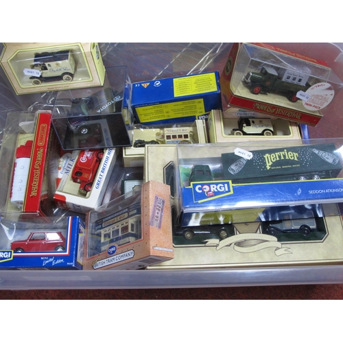 424 - A Quantity of Diecast Model Vehicles, by Lledo, Corgi, Matchbox including models of Yesteryear Y23-B... 