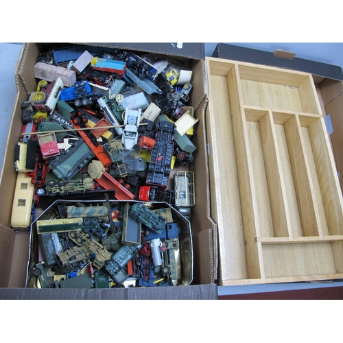 322 - An Assorted Collection of Plastic and Diecast Model Vehicles by Corgi, EFE, Dinky Toys and Other, mo... 