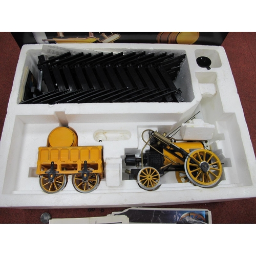 523 - A Boxed Hornby Railways Stephensons Rocket Real Steam Train Set, 3½