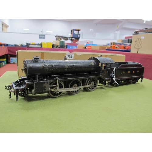 736 - Bassett Lowke Live Steam 'O' Gauge/7mm Gresley Class K3 