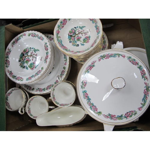 1099 - Argyle China 'Indian Tree' Dinner Service:- One Box.