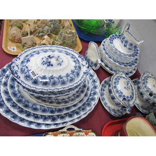 1177 - Furnivals 'Lonsdale' Dinner Ware, of approximately thirty one pieces..