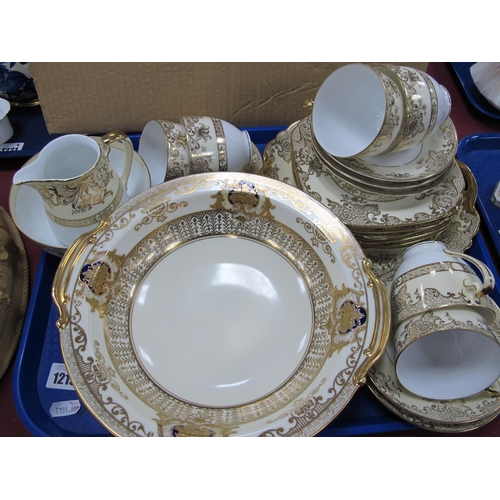 1219 - Noritake Cream and Gilt Table Ware, of twenty-two pieces.