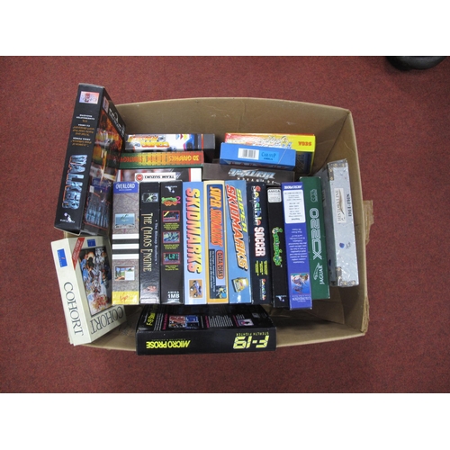 250 - A Quantity of Commodore Amiga Games, both floppy disk and CD format, games include F-19 Stealth Figh... 