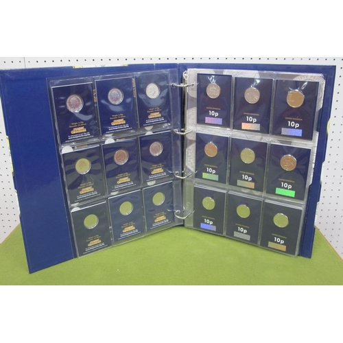 509 - 2018 Change Checker A to Z 10p Coin Set Full Collection, including completer medal, in a change chec... 