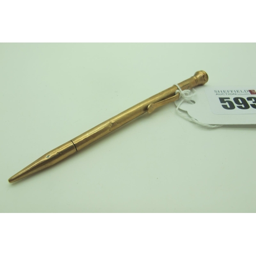 593 - A Vintage 'Everpoint' Pencil, stamped 