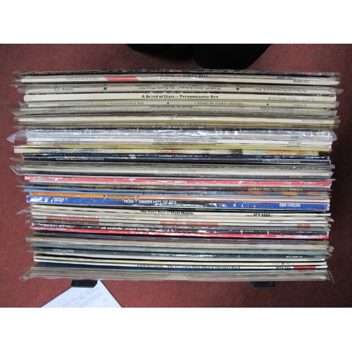 125 - Over Forty LPs, to include a large collection of Marc Bolan and Tyrannosaurus Rex, lps with others b... 