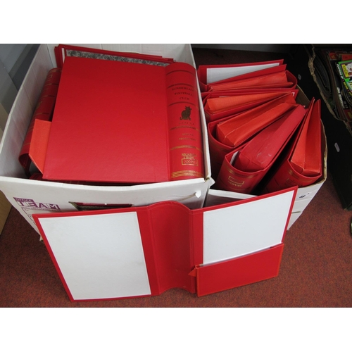 48 - Sunderland Football Club Official Binders (x 35) :- Two Boxes