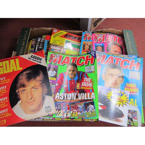 49 - Football Magazines, mainly match:- One Box