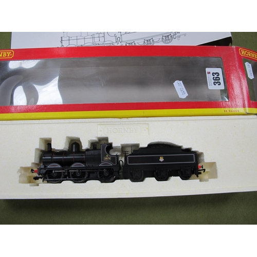 363 - Hornby 'OO' Gauge/4mm Ref No R2210 Dean Goods 0-6-0 Steam Locomotive and Six Wheel Tender, BR black ... 