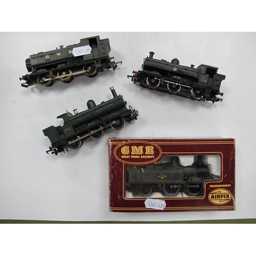 548 - Four 'OO' Gauge/4mm Tank Steam Locomotives, a Lima 0-6-0 class 94XX Pannier GWR green R/No 9401, a M... 