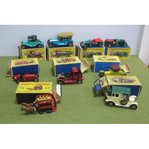 564 - Nine Boxed Early Edition Matchbox Models of Yesteryear Diecast Model Vehicles, to include Y-3 1910 B... 