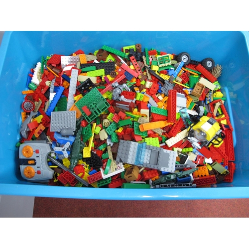 67 - A Large Quantity of Loose Lego Components, assorted colour, (one tub).