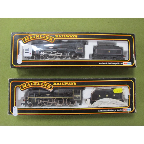 111 - Two 'OO' Gauge/4mm Mainline 4-6-0 Boxed Steam Locomotives, with six wheel tenders - Jubilee Class 5X... 