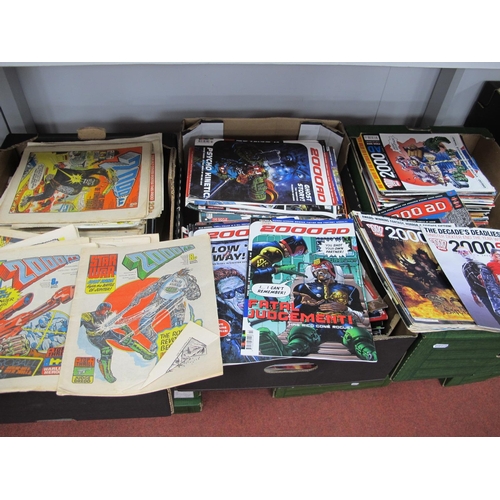 17 - Three Boxes of 2000AD Comics, issues from 1977 and later.