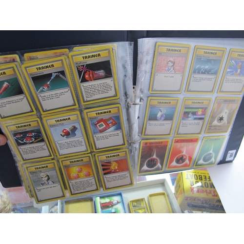 101 - Approximately Eighty Pokemon Cards, including Magneton, Charmeleon, Dratini, Onix, Machop, Metapod S... 