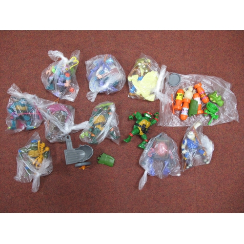 66 - A Quantity of Original Teenage Mutant Ninja Turtles Plastic Action Figures, by Playmates including P... 