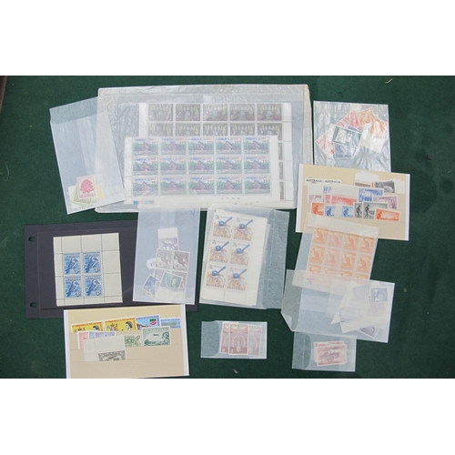 534 - Australia Selection of Mint Stamps, including 1928 Fourth National Stamp Exhibition miniature sheet,... 