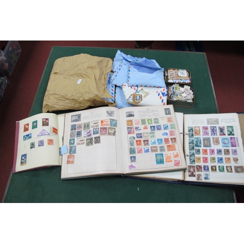 617 - An Accumulation of World Stamps, early to modern, in three Junior albums. Plus a quantity of loose s... 