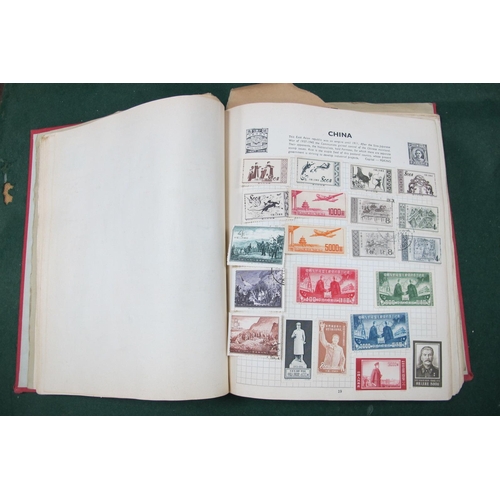 631 - A Collection of Worldwide Stamps, early to modern, housed in a Junior Swiftsure loose leaf album.