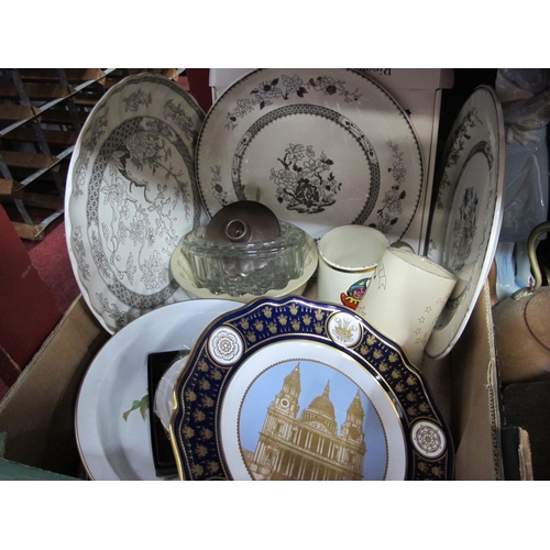 1074 - Spode 'Indian Tree & 'Chinese Rose', 1981 Royal Wedding and other plates, jelly moulds, Phantom II t... 