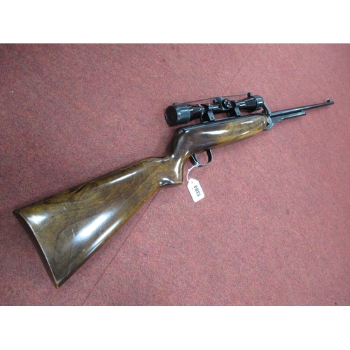 1304 - Webley Mark 3 .177 Air Rifle, by Webley & Scott, with telescopic sight.