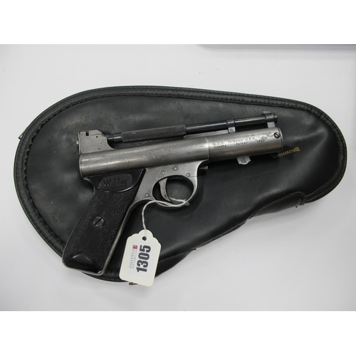 1305 - Webley Air Pistol, .22 by Webley & Scott of Birmingham, with associated case.