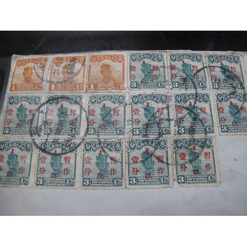 523 - An Interesting Collection of Early China Revenue/Tax Stamps, plus early China stamps covers (2). not... 