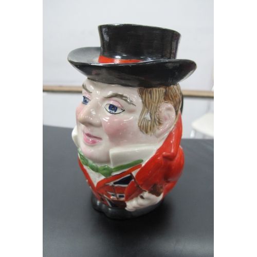 1238 - Devon Churchill Character Jug, Doulton 'The Judge' figurine (second quality), Birks Rawlins characte... 