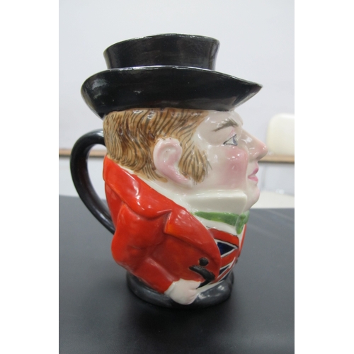 1238 - Devon Churchill Character Jug, Doulton 'The Judge' figurine (second quality), Birks Rawlins characte... 