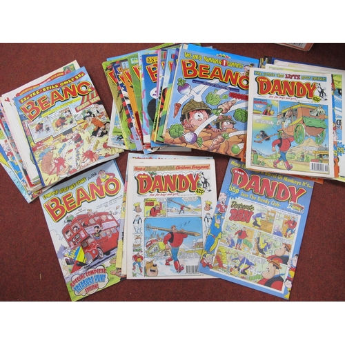 328 - A Collection of 90's/2000's Beano and Dandy Comics:- One Box