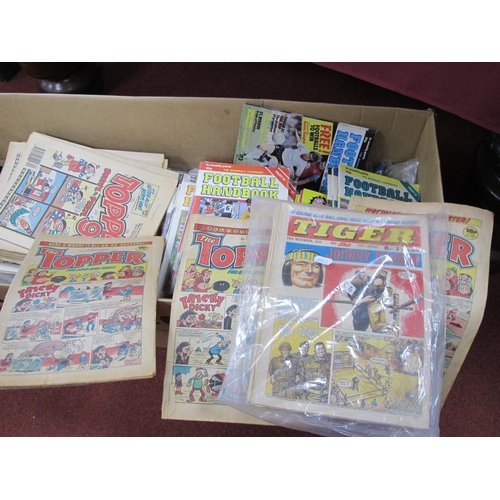 386 - Comics - A large box of Beano, The Dandy, The Topper, mainly 1980's/1990's editions, early 1970's Ti... 