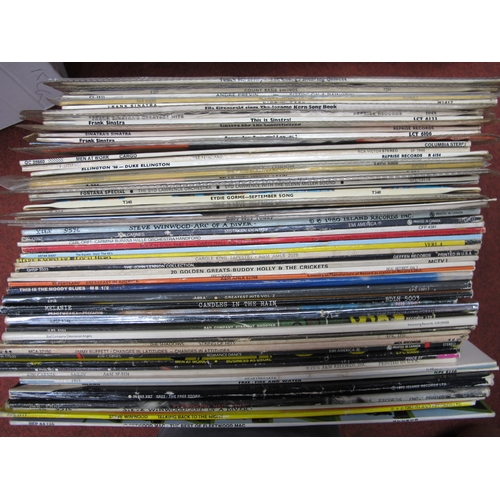 209 - A Collection of Approximately Sixty LPs, to include Free-Fire and Water, Heartbreaker and The Free S... 