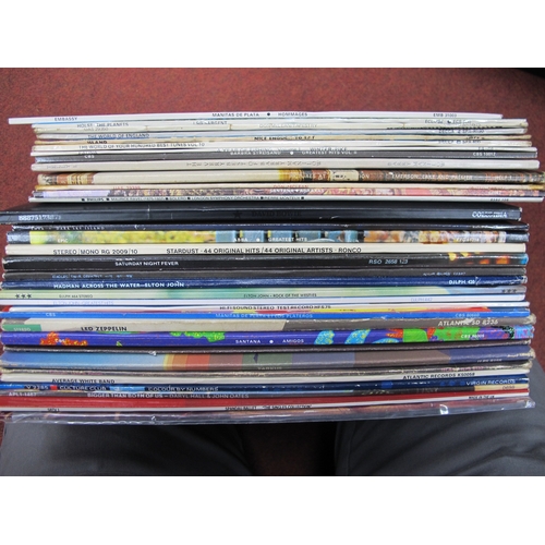 228 - A Box of Over Thirty Well Cared for LPs, highlights include Emerson Lake and Palmer - Brian Salad Su... 